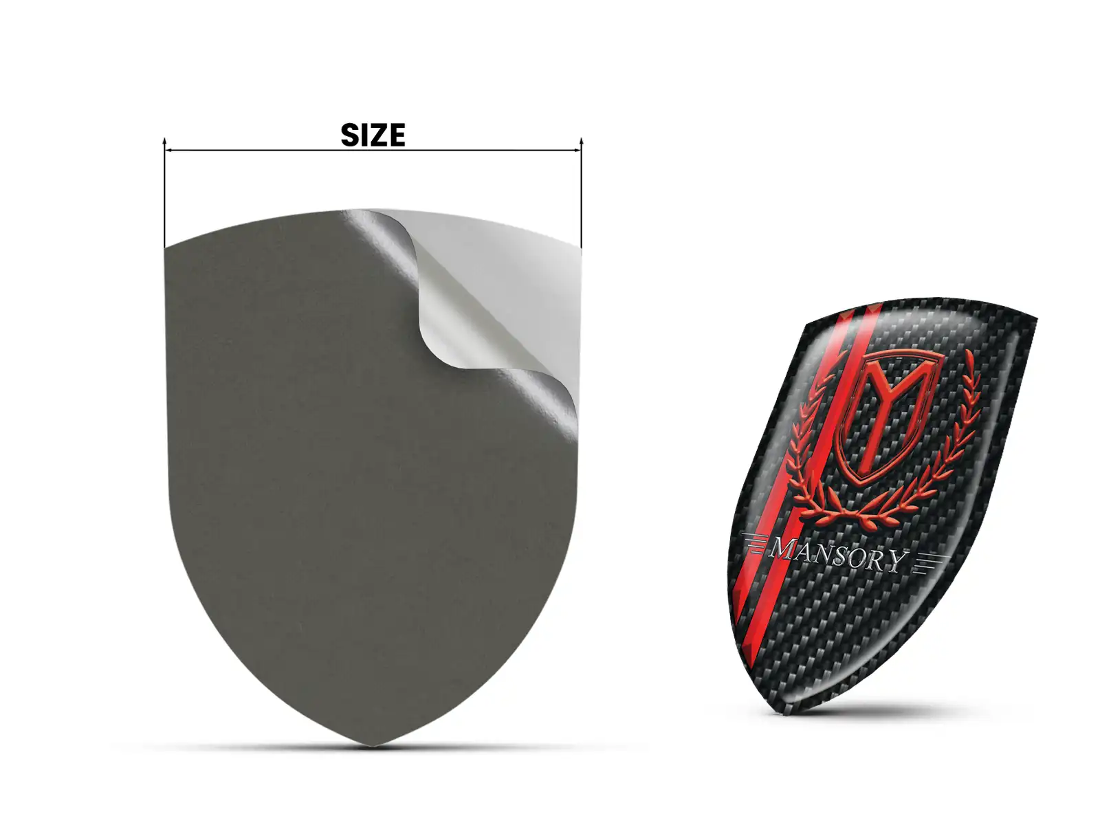 Mansory Decalcomanie Auto su Misura Resistenti Pregiate Pro